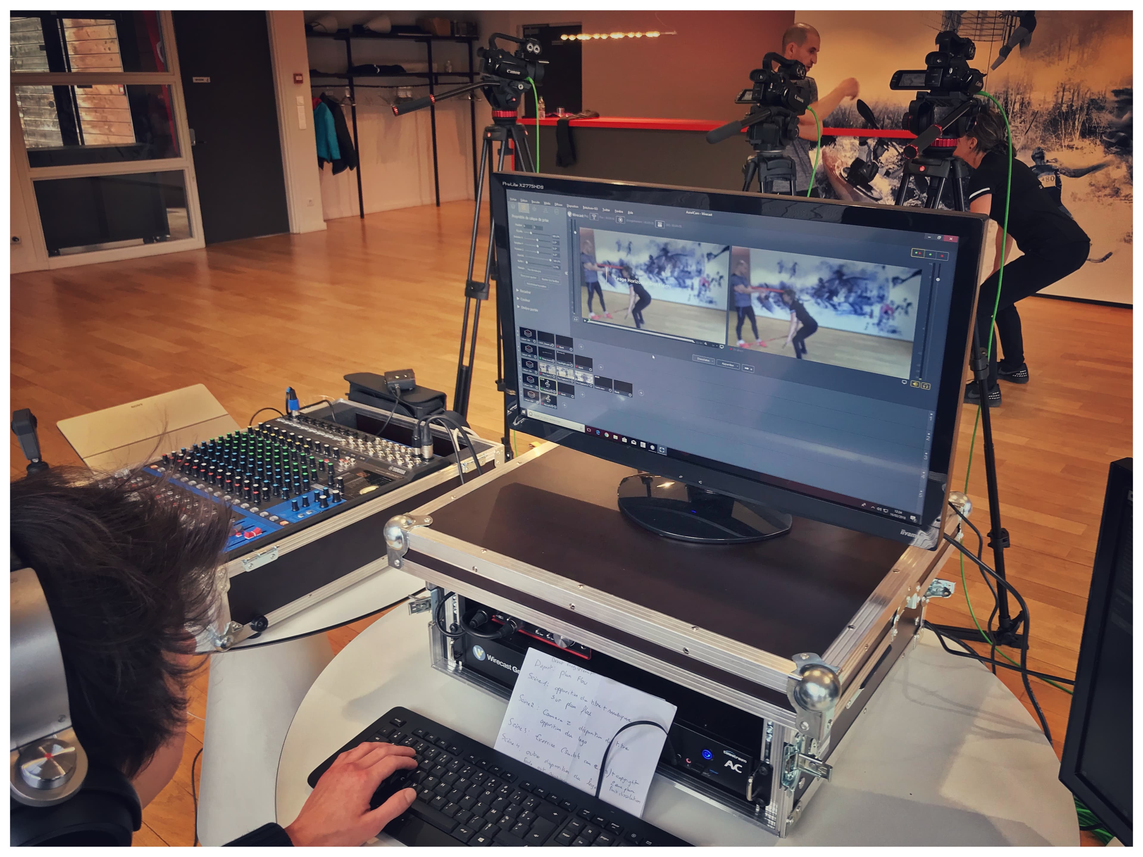 Live streaming production
